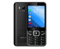 MYPHONE Up SMART LTE Czarny Dual Sim - 646301 - zdjęcie 1